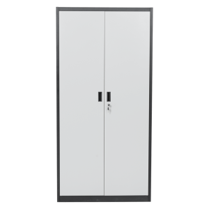 Метален шкаф за инструменти Carmen CR-1226 L SAND - черен-сребърен