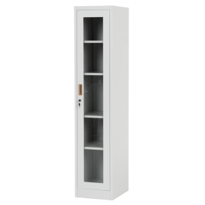 Метален шкаф Carmen CR-1001 L - сив