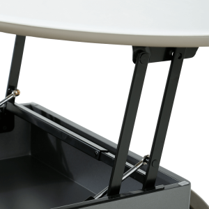 Холна маса TARIA - бял-капучино