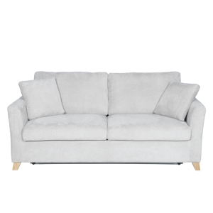 Разтегателен диван - тройка FIZI  - светлосив E05