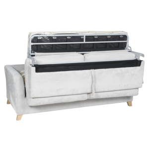 Разтегателен диван - тройка FIZI  - светлосив E05