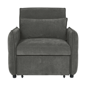 Разтегателен фотьойл AKETI - тъмносив М18