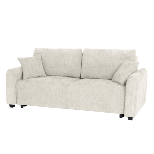 Разтегателен диван - тройка LOMELA - шампанско L08