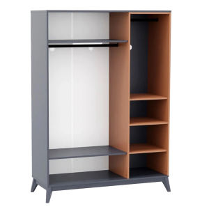 Трикрилен гардероб BREDA