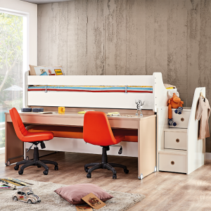 Детско легло с чекмеджета JOYIN 90 х 200