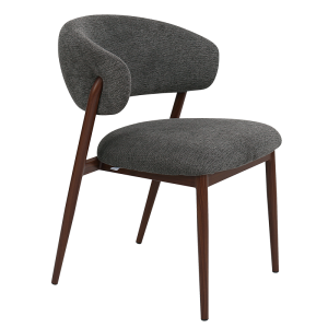 Трапезен стол OMA - сив 97 WAL