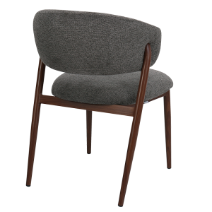 Трапезен стол OMA - сив 97 WAL