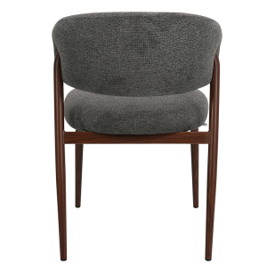 Трапезен стол OMA - сив 97 WAL