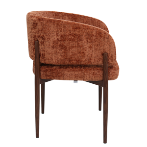 Трапезен стол RIMAR - оранжев 52 WAL