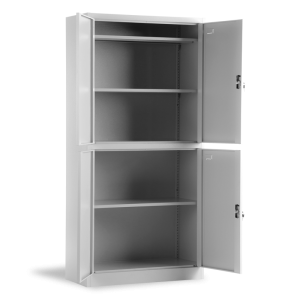 Метален шкаф CARMEN CR-1246 J - сив