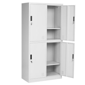 Метален шкаф Carmen CR-1251 J - сив