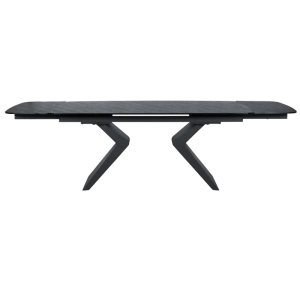 Разтегателна трапезна маса MARIPA - черна