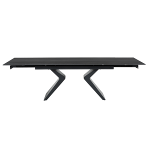 Разтегателна трапезна маса GUAMA - черна