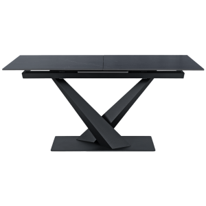Разтегателна трапезна маса TINACO - черна