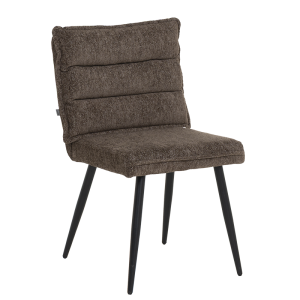 Трапезен стол IKSAN - тъмнокафяв R45