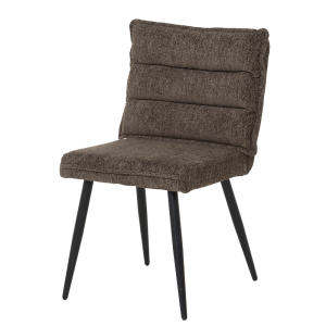 Трапезен стол IKSAN - тъмнокафяв R45