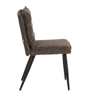 Трапезен стол IKSAN - тъмнокафяв R45