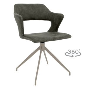 Трапезен стол RAPLA 1 - тъмносив 09