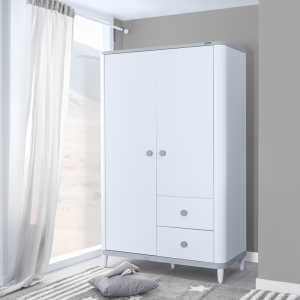 Двукрилен детски гардероб ADEN