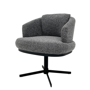 Трапезен стол RAPINA - черен 460