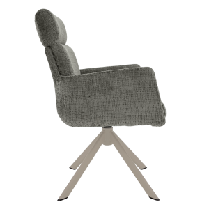 Трапезен стол TORVA - графит 93