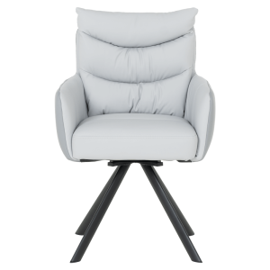 Трапезен стол LURGAN - сив 68