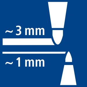Двувърхи флумастри Staedtler Multiversе, 6 броя, VERSION 2