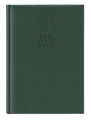 Календар-бележник Castelli Tucson A5, 2026, зелен