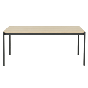 Трапезна маса KIRUNA - бук / черно