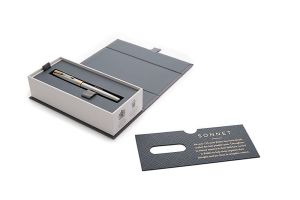 Писалка Parker Royal Sonnet St. Steel GT, с кутия, M