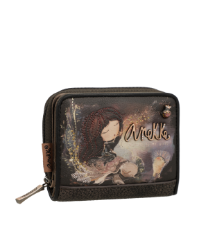 Портфейл Anekke Dreamverse, 10x9x2 cm