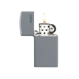 Zippo Запалка 49527ZL - Slim Flat Grey Matte