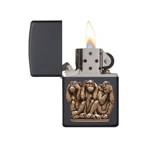 Zippo Запалка 29409 - Three monkeys