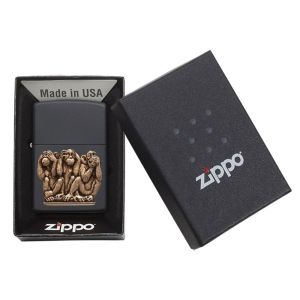 Zippo Запалка 29409 - Three monkeys