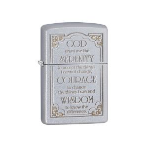 Zippo Запалка 28458 - Serenity Prayer