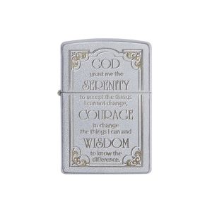 Zippo Запалка 28458 - Serenity Prayer