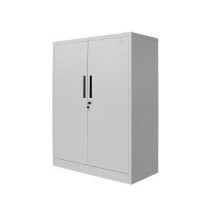 Шкаф RFG, метален, с два рафта, 900 х 400 х 1300 mm, сив