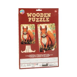 Moxy Пъзел Катерица, уникални форми, дървен, 130 части