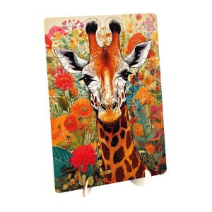 Moxy Пъзел Жираф, уникални форми, дървен, 130 части