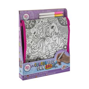 Moxy Чанта за оцветяване Еднорог, с 4 флумастера