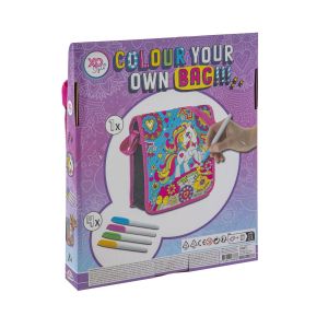 Moxy Чанта за оцветяване Еднорог, с 4 флумастера