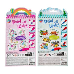 Moxy Комплект за рисуване с вода, с включена химикалка, асорти, 48 броя