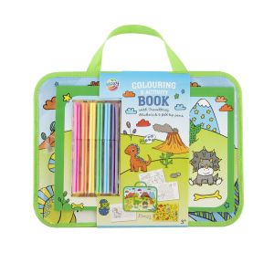 Moxy Комплект за оцветяване и дейности Динозавър, за пътуване