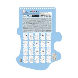 Moxy Книжка за оцветяване Bluey, 40 листа, с 6 молива