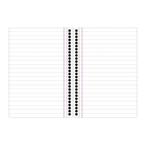 Moxy Тетрадка Besties, A5, 60 листа, розова