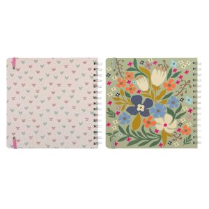 Craft ID Скрапбук, 20.5 х 20.5 cm, 40 листа, асорти, 12 броя