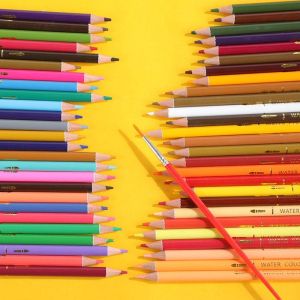 Foska Акварелни моливи, 72 цвята, в метална кутия