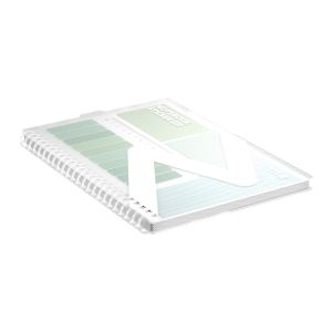 Art Pioneer Пад, A5, широки редове, със спирала, 80 листа, зелен