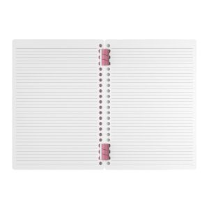 Art Pioneer Органайзер Soft Spiral, A5, със спирала, 50 листа, розов