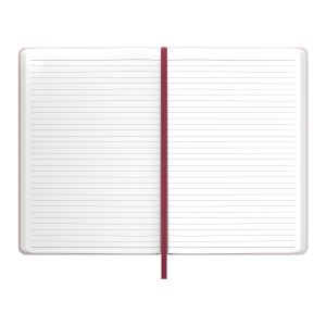 Art Pioneer Бележник, A5, твърда корица, с ластик, 96 листа, червен